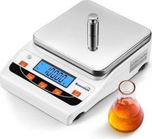 Bonvoisin Laboratorinės svarstyklės 5000 g x 0,01 g Didelio tikslumo laboratorinės svarstyklės Mokslinės svarstyklės 0,01 g tikslumo Elektroninės analizės svarstyklės Skaitmeninės virtuvės papuošalų skaičiavimo svarstyklės