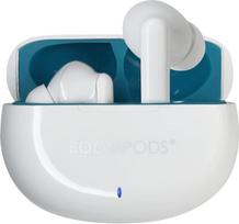 Boompods Skim True Wireless Bluetooth Headphones, Wireless Earbuds, TWS In-Ear Headphones with ENC Microphone, IPX4 Protection Ear Buds, Up to 20 Hours Playtime, White