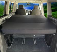 BREMER SITZBEZÜGE Sulankstomas čiužinys, suderinamas su VW T5, T6, T6.1, „Transporter“, „Caravelle“ modeliais. Sulankstomi čiužiniai, kempingo reikmenys, kemperio reikmenys, namelių ant ratų reikmenys. Čiužiniai, miego kilimėliai, puikus miegas, TSP