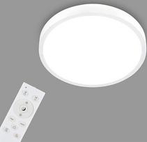 BRILONER - LED lubų šviestuvas su nuotolinio valdymo pulteliu, spalvota RGB+W šviesa, reguliuojamas apšvietimas, LED šviestuvas, lubų šviestuvas, svetainės šviestuvas, miegamojo šviestuvas, virtuvės šviestuvas, lubų apšvietimas, prieškambario šviestuvas,