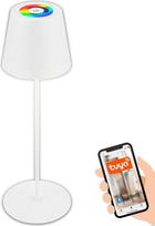 BRILONER - LED stalinis šviestuvas, išmanusis belaidis su programėlės valdymu, nuolatinio ryškumo, RGB+W, naktinis šviestuvas, skaitymo šviestuvas, stovyklavietės šviestuvas, LED stalinis šviestuvas, akumuliatorinis šviestuvas, lauko šviestuvas, 10,5 x 36