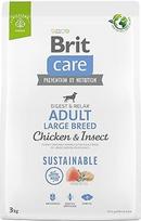 BRIT Care Dog Sustainable Adult Large Breed Chicken & Insect - sausas maistas šunims - 3 kg
