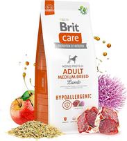 Brit Care Hypoallergenic Medium Breed Lamb - sausas ėdalas šunims - 12 kg