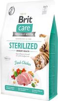 BRIT Care „Grain Free“ – sterilizuotiems gyvūnams skirta maisto mišinys, palaikantis šlapimo takų sveikatą, su vištiena, 2 kg