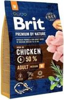 BRIT Premium by Nature Adult M - sausas maistas šunims su vištiena - 8 kg