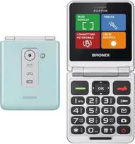 BRONDI „Flipper“ – mobilusis telefonas vyresnio amžiaus žmonėms – žalias