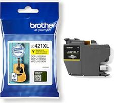 Brother LC-421XLY geltonos spalvos rašalo kasetė, skirta DCP-J1050DW, DCP-J1140DW, MFC-J1010DW, XL