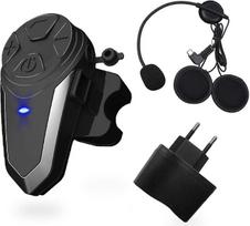 BT-S3 1000 m motociklų interkomo šalmo ausinės, realaus laiko ryšio sistemos, „laisvų rankų“ FM radijas, vandeniui atsparus „Bluetooth“ interkomas, skirtas 2 arba 3 vairuotojams (1 vnt. pakuotėje)