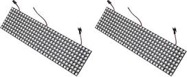 BTF-LIGHTING WS2812ECO RGB lydinio laidai 5050 8x32 256 pikselių LED matrica (2 vnt. rinkinys)