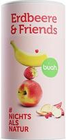 BUAH® liofilizuotų vaisių mišinys | Liofilizuotos braškės, bananai, obuoliai ir serbentai be pridėtinio cukraus | 100 % vaisių | Veganai, be glitimo, be laktozės (140 g)