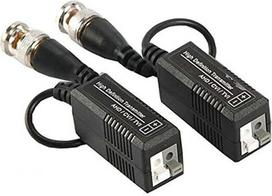 BW 1 pora aukštos raiškos BNC į UTP Cat5/5e/6 vaizdo balionas HD siųstuvų adapteris siųstuvas palaiko 720P/1080P AHD/CVI/TVI CCTV kamerą