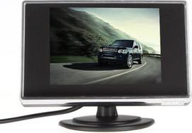BW 3,5 colio TFT-LCD automobilio galinio vaizdo veidrodžio monitorius su kišeniniu spalvotu LCD ekranu, mini monitorius automobiliui / automobiliui