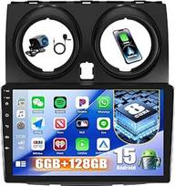 CAMECHO 6+128G 8 branduolių "Android 15" automobilinis radijas "Nissan Qashqai" 2006-2016 m., 9 colių navigacijos radijas su "Bluetooth", GPS, "WiFi", "Wireless Carplay", "Android Car", FM/RDS 32EQ DSP Mirror Link + atbuline eiga