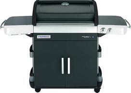 Campingaz 3 Series RBS LX Gas Barbecue with Ceramic Burners, Large Grill Cart / Barbecue Trolley and Lid Thermometer, InstaClean Cleaning System and Culinary Modular System