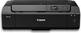 Canon PIXMA PRO-200 Farbtintenstrahldrucker Fotodrucker DIN A3+ (Hochglanzdruck, WLAN, USB 2.0, WiFi, LAN, Print App, 7,5 cm LCD Farbdisplay, 4.800 x 2.400 dpi, 8 atskiri Druckertinten), grau