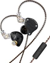 CCA KZ ZS10 Pro 4ba+1dd „Bass Drive“ ausinės, Hi-Fi stereo ausinės, atsparios prakaitui sportinės ausinės, triukšmą izoliuojančios ausinės muzikantams ir DJ-ams, su 2 kontaktų nuimamu kabeliu