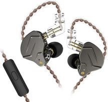 CCA KZ ZSN Pro Dual Drivers 1BA 1DD In-Ear ausinės HiFi Power Bass ausinės Ausinės Ausinės Aukšto aiškumo garsas Laidinės ausinės su nuimamu kabeliu, skirtos audiofilų muzikantams