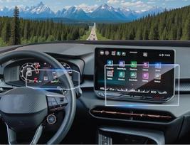 CDEFG, suderinama su „Cupra Terramar“ 2025, 2026 m. modeliais: navigacijos sistema, 12,9 colių + 10,25 colių „Digital Cockpit“ apsauginė plėvelė, atspari įbrėžimams, GPS grūdinto stiklo ekrano apsauga, „Terramar“ priedai, 2 vnt. rinkinys