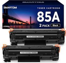 CE285A 85A suderinamas tonerio pakaitalas, skirtas spausdintuvams „Laserjet Pro P1102W“, „P1102“, „M1132MFP“, „M1217NFW“, „M1212NF“, „M1132“, „P1100“, „M1136“ ir „M“1210, M1212 (2 juodi)