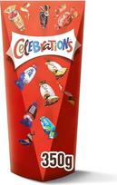 Celebrations Pop Geschenkbox | Mini šokoladinių saldainių mišinys Snickers, Twix ir kiti | Nauja pakuotė su praktišku įpakavimu | 1 x 350 g pakuotė