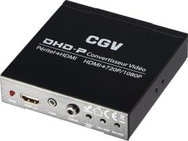 CGV DHD-P „Scart“ į „HDMI“ keitiklis – juodos spalvos