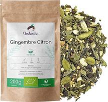 Chabiothé - Žalioji arbata su imbieru ir citrina, ekologiška 200g