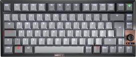 CHERRY KW 300 MX Compact Mechanical Hot-Swap klaviatūra, vokiškas išdėstymas (QWERTZ), baltas apšvietimas, "Windows" ir "Mac" išdėstymas, MX2A tylūs raudoni jungikliai, juoda