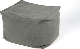 chilly pilley Pouf Fotelis Kėdė Kėdutė Bean Bag Sėdynė Velvetinis megztas Kėdutė Sėdynė Pouf Grindų pagalvėlė Sėdynė pagalvėlė Kėdutė Kojinė Daug spalvų (Pilka)