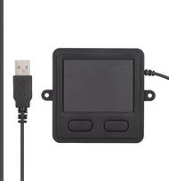 ciciglow Kompaktiško dydžio, 2 mygtukų USB kabelio Trackpad nešiojamiesiems ir staliniams kompiuteriams su nešiojamuoju patogiu kompiuterio jutikliniu kilimėliu