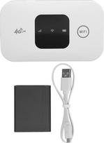 ciciglow Nešiojamasis "WiFi Hotspot", mobilusis 4G maršrutizatorius su 2100 mAh talpa 10 naudotojų, jungiamoji kortelė, plonas dizainas, skirtas telefonui, nešiojamajam kompiuteriui, staliniam planšetiniam kompiuteriui
