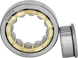 Cilindrinių ritininių guolių modelis NJ321M EM42321H. Guolio vidinis skersmuo 105, išorinis skersmuo 225, storis 49 mm