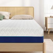 Čiužinys 140 x 200, aukštis 16 cm, „H3 Gel Memory Foam Cold Foam“ čiužinys | Ergonomiškas, kvėpuojantis, susuktas, su nuimamu užvalkalu