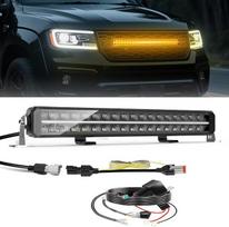 CO LIGHT 21 colių LED šviesos juosta automobiliui, 120 W, 24 000 LM, dviejų eilių šviesos juosta, 12 V, 24 V, IP68, papildomi LED žibintai visureigiams, sunkvežimiams, bugiams, traktoriams, 56 cm
