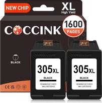 COCCINK 305XL, skirtas HP 305 spausdintuvų kasetėms „DeskJet 2820e“, „2800e“, „2720e“ – H-305XLB
