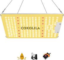 COKOLILA Viso spektro LZB1100 Dimmable LED Grow Lamp, vandeniui atspari LED augalų lempa su 222 SMD šviesos diodais, infraraudonųjų spindulių auginimo šviesa, skirta 60 x 60 cm patalpų palapinei, kurioje auga sėklos, pumpurai, daržovės ir gėlės