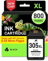 COLORETTO spausdintuvo kasetės 305 XL, skirtos HP Deskjet 2820e, 2822e, 4100e – juodos