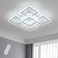 Comely LED lubų šviestuvas su nuotolinio valdymo pulteliu Baltas lubų šviestuvas LED Dimmable