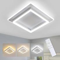 Comely LED lubų šviestuvas 41 W lubų šviestuvas miegamasis Dimmable su nuotolinio valdymo pulteliu Baltas lubų šviestuvas gyvenamasis kambarys valgomasis kambarys vaikų kambarys virtuvė 3000K-6500K