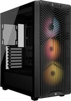 CORSAIR 3200D RS ARGB vidutinio dydžio ATX kompiuterio korpusas – dūminė pilka