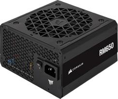 CORSAIR RM650 ATX 650 W visiškai modulinis maitinimo blokas – sertifikuotas pagal „80 PLUS Gold“ standartą – tylus – „Zero RPM“ režimas – ES – juodos spalvos