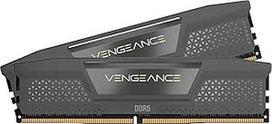 CORSAIR VENGEANCE DDR5 16GB (2x8GB) DDR5 5200MHz CL40 AMD EXPO Intel XMP iCUE suderinama kompiuterio atmintis - pilka (CMK16GX5M2B5200Z40)