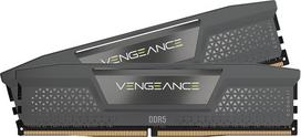 CORSAIR VENGEANCE DDR5 RAM 32GB (2x16GB) Iki 6400 MHz CL32-40-40-84 1,40 V AMD EXPO Intel XMP 3.0 stalinio kompiuterio atmintis – pilka (CMK32GX5M2B6400Z32)