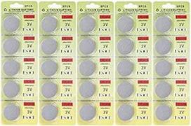 CR2450 3V ličio mygtukinių elementų baterijos CR 2450 Baterijos, 25 vnt.