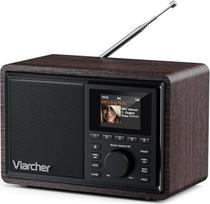 DAB/DAB+ ir FM skaitmeninis radijas, elektros tinklu maitinamas virtuvinis radijas su „Bluetooth“, dviem žadintuvais, miego laikmačiu, 60 iš anksto nustatytų stočių, AUX-IN jungtimi, ausinių lizdu, 2,4 colių spalvotu ekranu, retro stiliaus medinis radijas