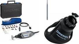 Daugiafunkcinis įrankis „Dremel 3000“, 130 W, komplektas su 1 antgaliu ir 568 priedų rinkiniu, skirtas daugiafunkciniam įrankiui, skirtam plytelių tarpų užpildų pašalinimui nuo sienų ir grindų plytelių