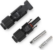 DC saulės jungtis, 1000 V, 30 A, saulės modulių jungčių rinkinys, skirtas PV/MC kabeliams, 2,5/4/6 mm², 1500 V/45 A (5 poros, 1000 V, 45 A)