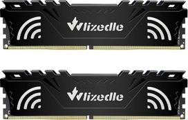 DDR4 3200 MHz XMP 2.0 stalinio kompiuterio atminties RAM 32GB rinkinys (2x16GB) CL16 UDIMM, PC4-25600, 288 kontaktų, 1,35 V, be ECC, kompiuterio atminties išplėtimas, juodos spalvos