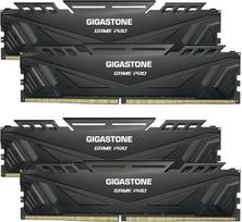 DDR4 RAM: „GIGASTONE Game Pro“ 32GB rinkinys (4x8GB) DDR4 3200 MHz PC4-25600 CL16-18-18-40 „Intel XMP 2.0“ „AMD Ryzen“ 1,35 V UDIMM 288 kontaktų be ECC, be buferio, stalinio kompiuterio aukštos našumo atmintis, juoda