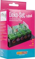 DECOCINO 7 futbolo kamuoliukų rinkinys tortui ir pyrago viršūnėms - futbolo papuošimas pyragaičiams - puiki torto puošmena vaikų gimtadieniams!