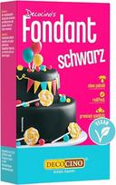 DECOCINO juodasis fondantas, 250 g, skirtas dekoravimui
